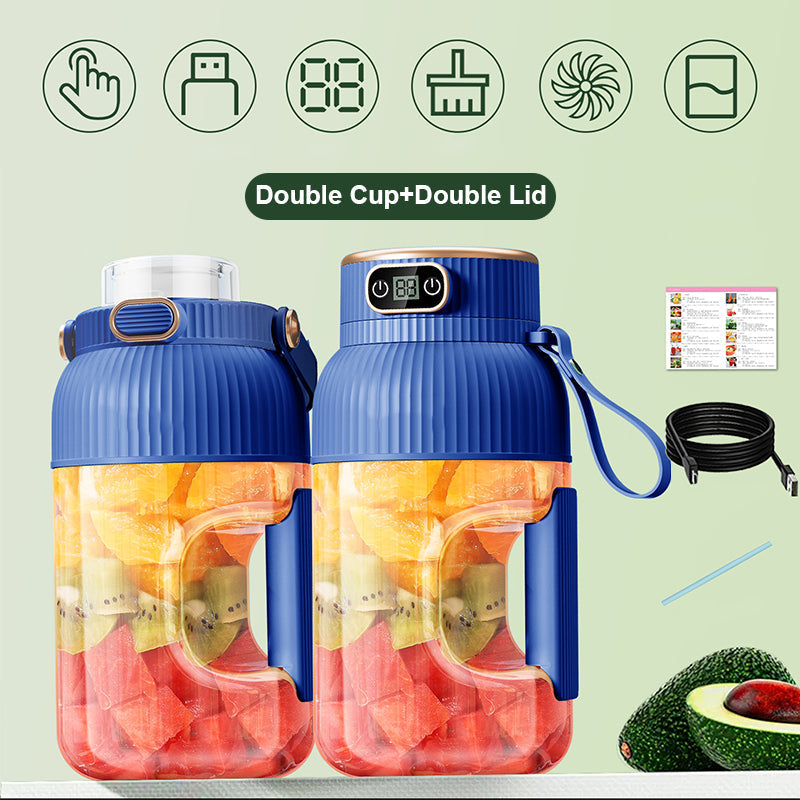 🖤Black Friday Sale🔥 Multifunctional Portable Juicer Cup With Digital Display