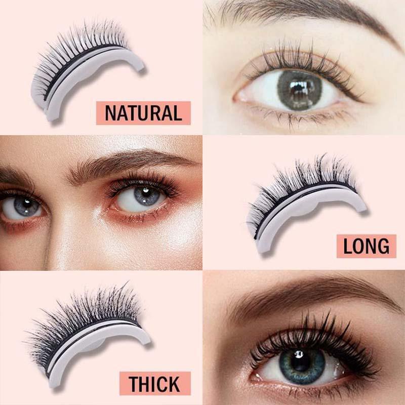 Reusable Self-Adhesive Eyelashes(Buy 1 Get 1 Free)