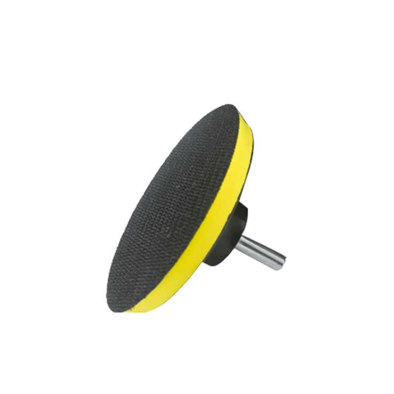 100pcs/Set 4''(100mm) Round Flocking Sandpaper with Sanding Backing Plate