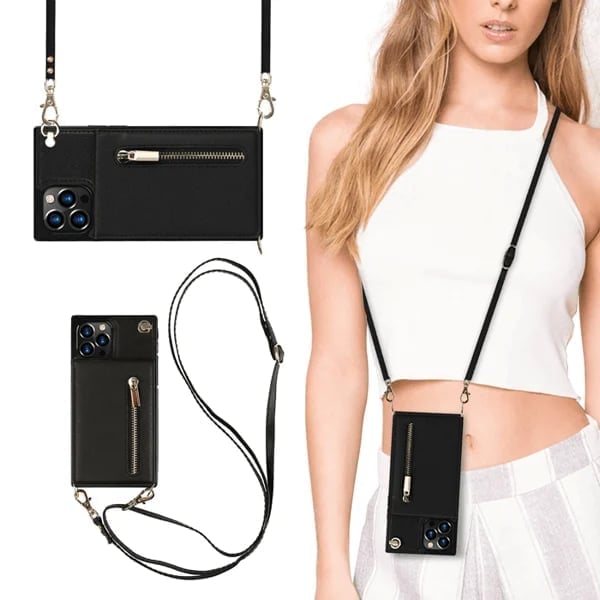 🔥Last Day Sale 50% OFF😍CROSSBODY WALLET IPHONE CASE - CREDIT CARD HOLDER