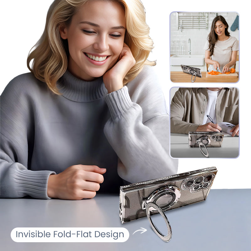 💥Limited time 50% off🔥Shiny Foldable Stand Protective Case for Samsung S Series