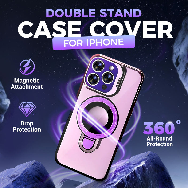 Double Stand Case Cover for iPhone——🔥Second Item at 40% Off
