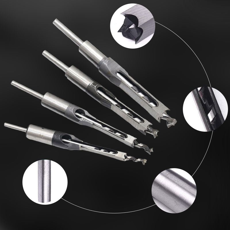 ✨Hot sale-Woodworking Square Hole Drill Bits