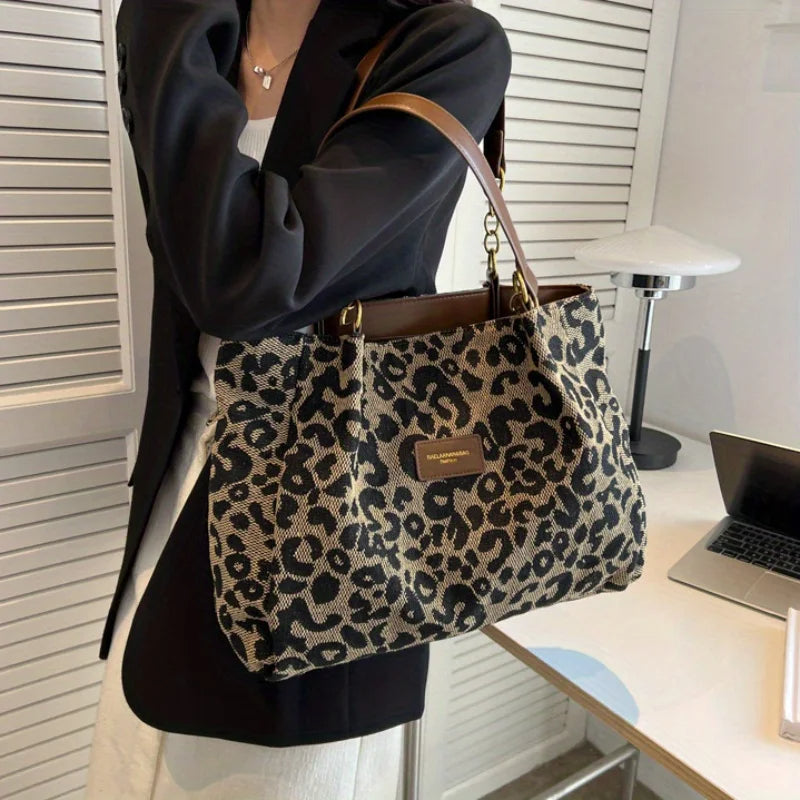 Women’s Handbag with Animal Print