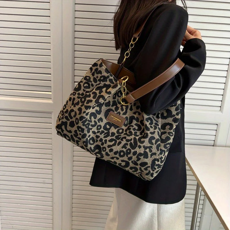 Women’s Handbag with Animal Print