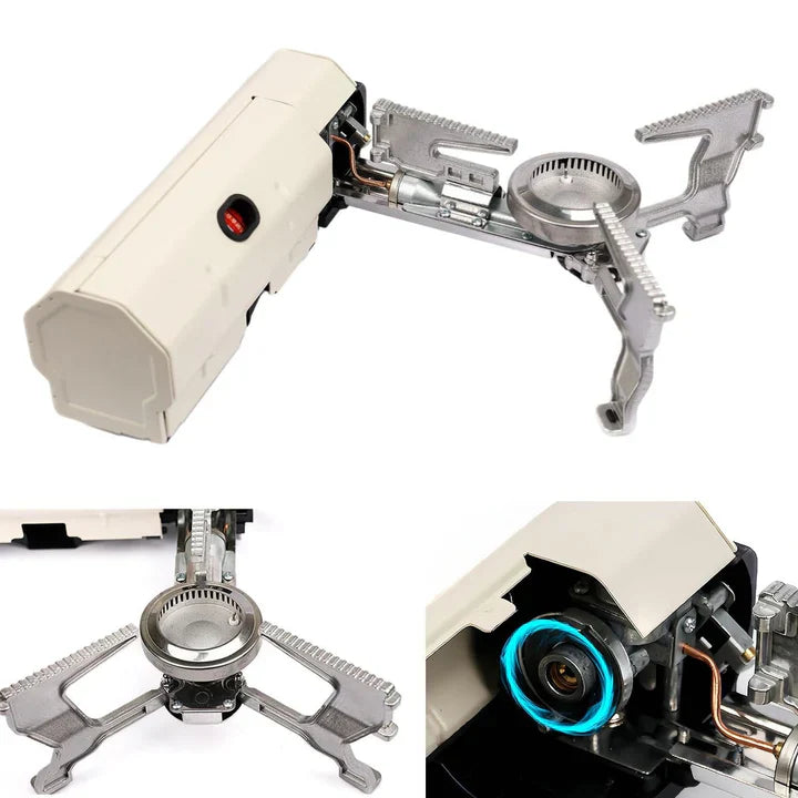 CampHeat™ – 2670W Foldable Gas Stove for Camping, Hiking & Outdoor Cooking