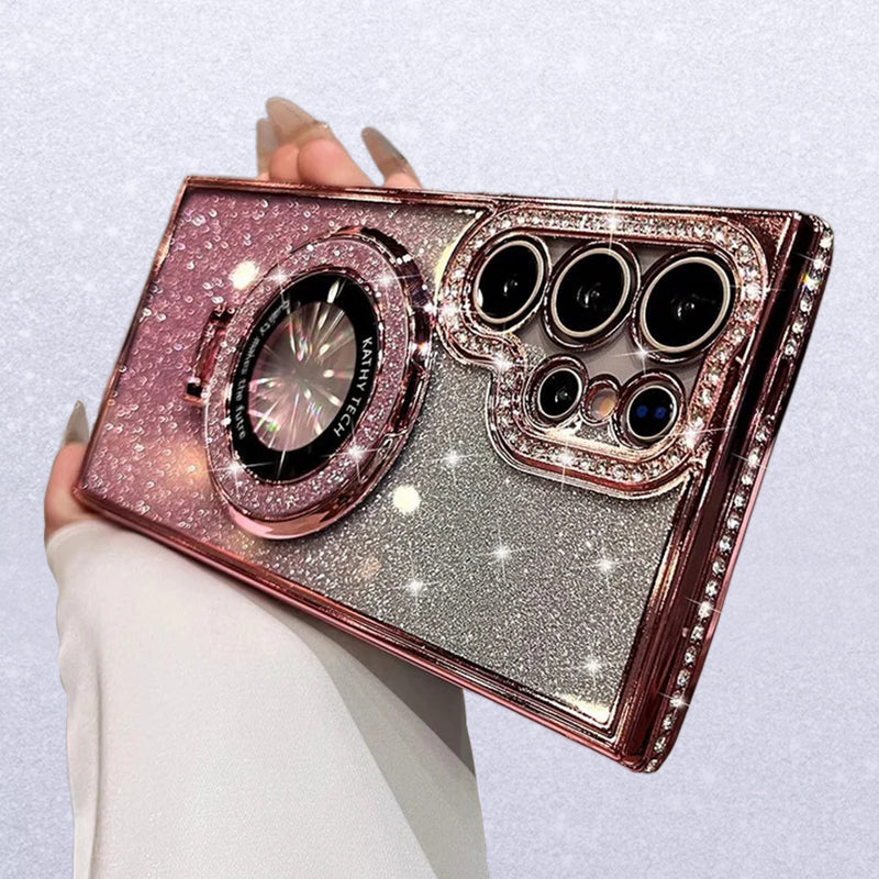 💥Limited time 50% off🔥Shiny Foldable Stand Protective Case for Samsung S Series