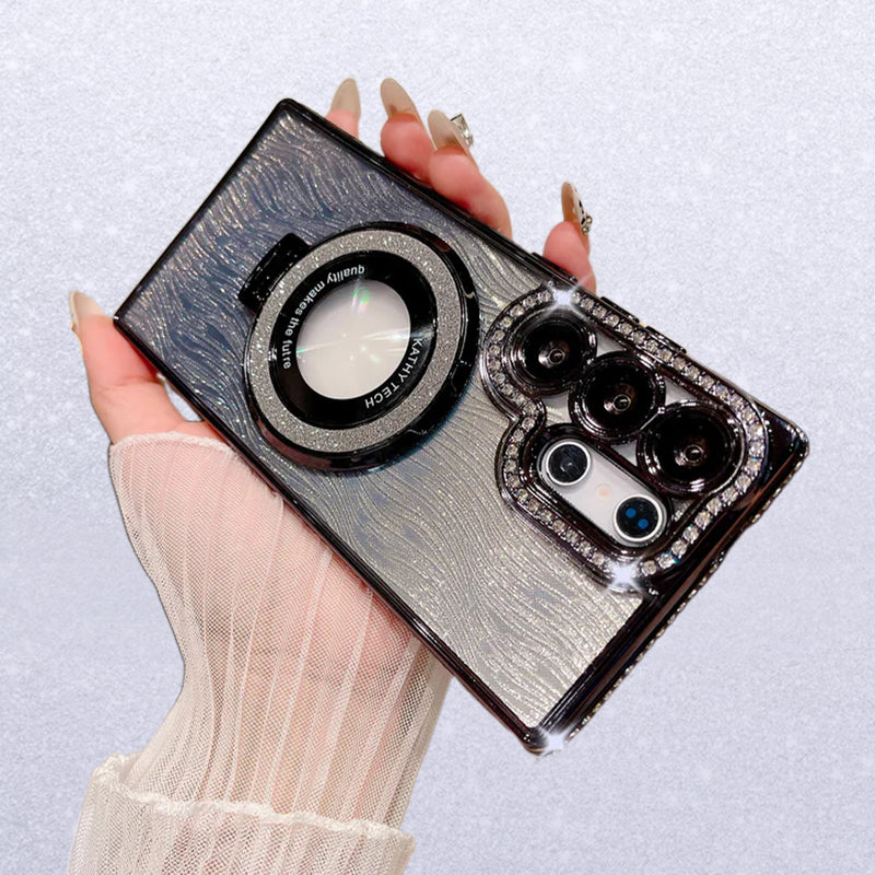 💥Limited time 50% off🔥Shiny Foldable Stand Protective Case for Samsung S Series