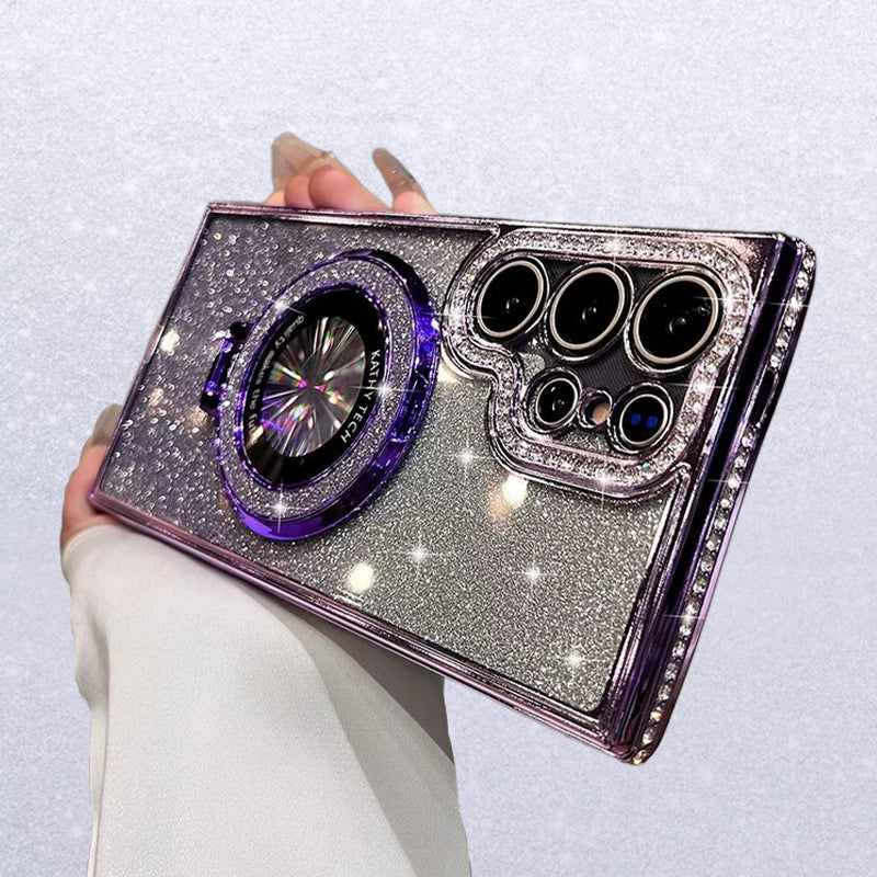 💥Limited time 50% off🔥Shiny Foldable Stand Protective Case for Samsung S Series