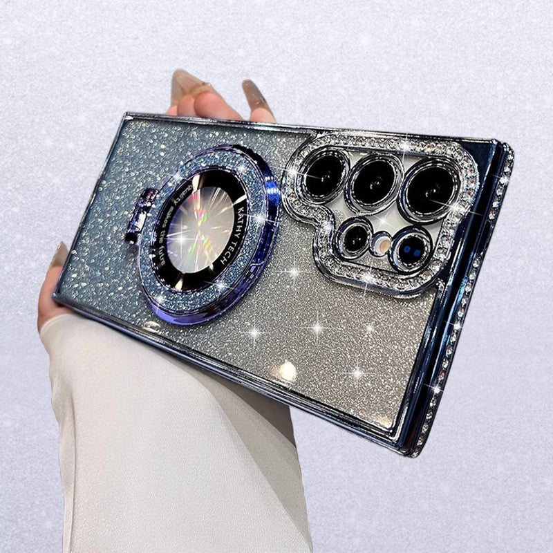 💥Limited time 50% off🔥Shiny Foldable Stand Protective Case for Samsung S Series