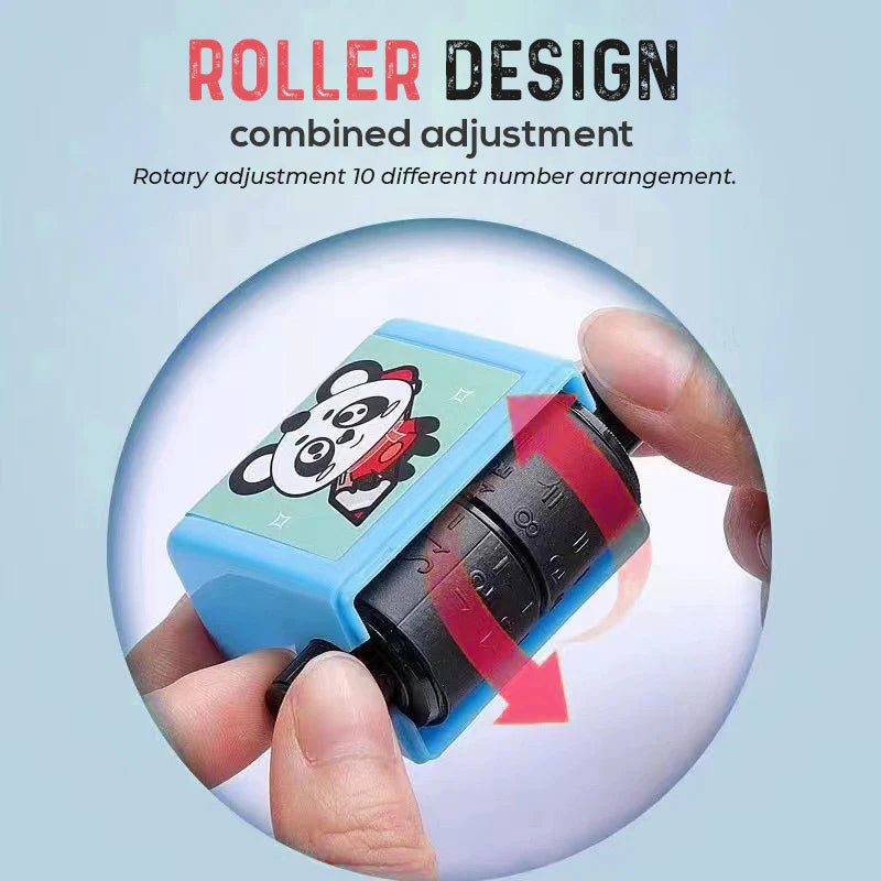Math Stamps Roller