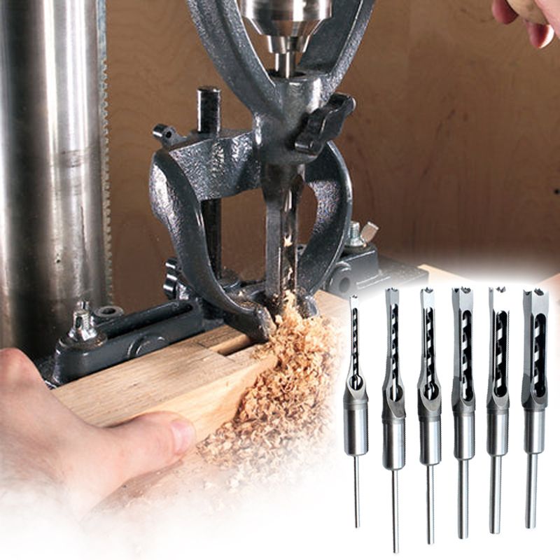 ✨Hot sale-Woodworking Square Hole Drill Bits