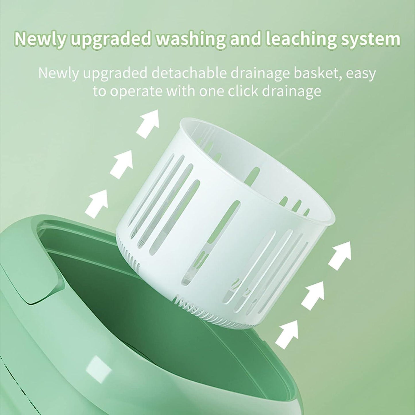 🔥Last Day Sale 50% OFF😍Foldable Washing Machine