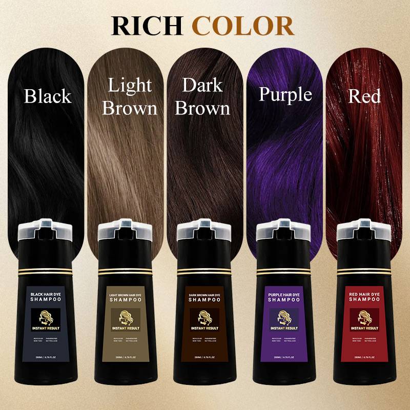 🔥🖤Black Friday Sale:49% OFF🔥NovaHair Instant Dye Shampoo