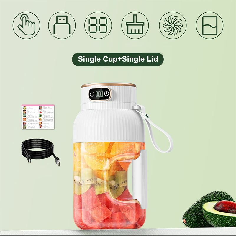 🖤Black Friday Sale🔥 Multifunctional Portable Juicer Cup With Digital Display