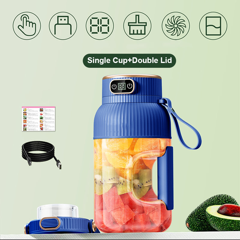 🖤Black Friday Sale🔥 Multifunctional Portable Juicer Cup With Digital Display