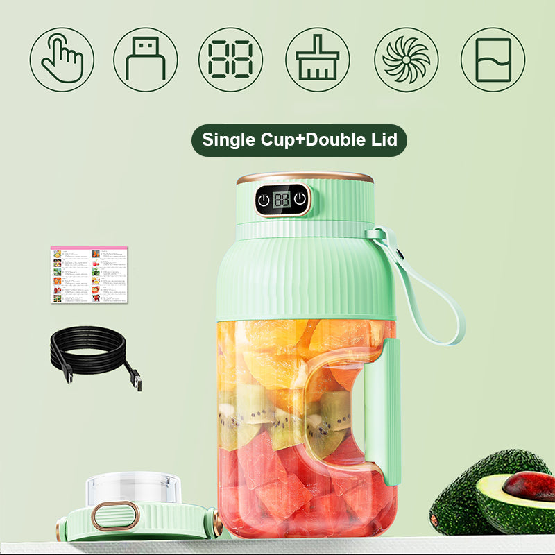 🖤Black Friday Sale🔥 Multifunctional Portable Juicer Cup With Digital Display