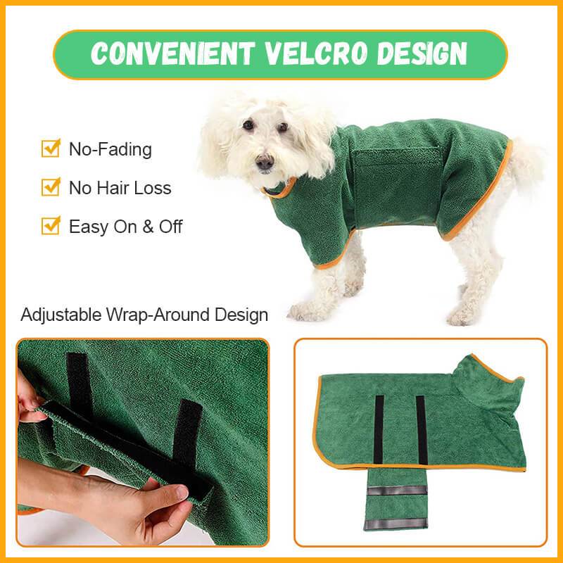 Hot Sale 49% OFF-Super absorbent pet bathrobe