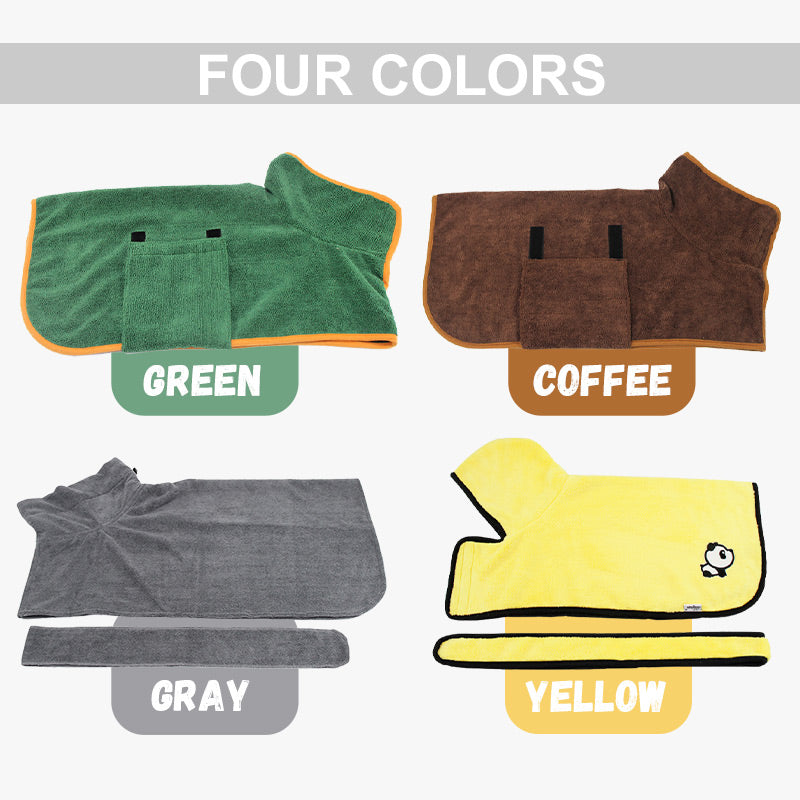 Hot Sale 49% OFF-Super absorbent pet bathrobe