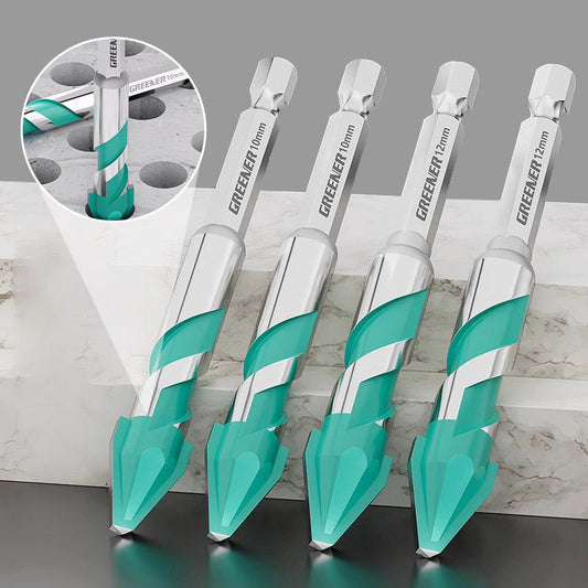 😎💥High-strength eccentric twist drill set