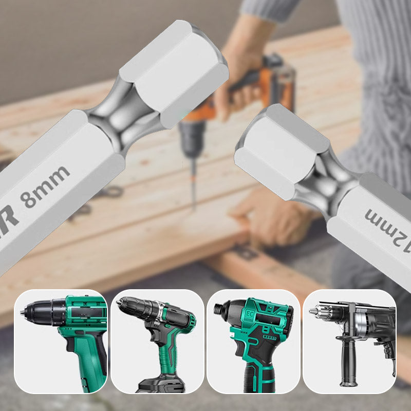 😎💥High-strength eccentric twist drill set