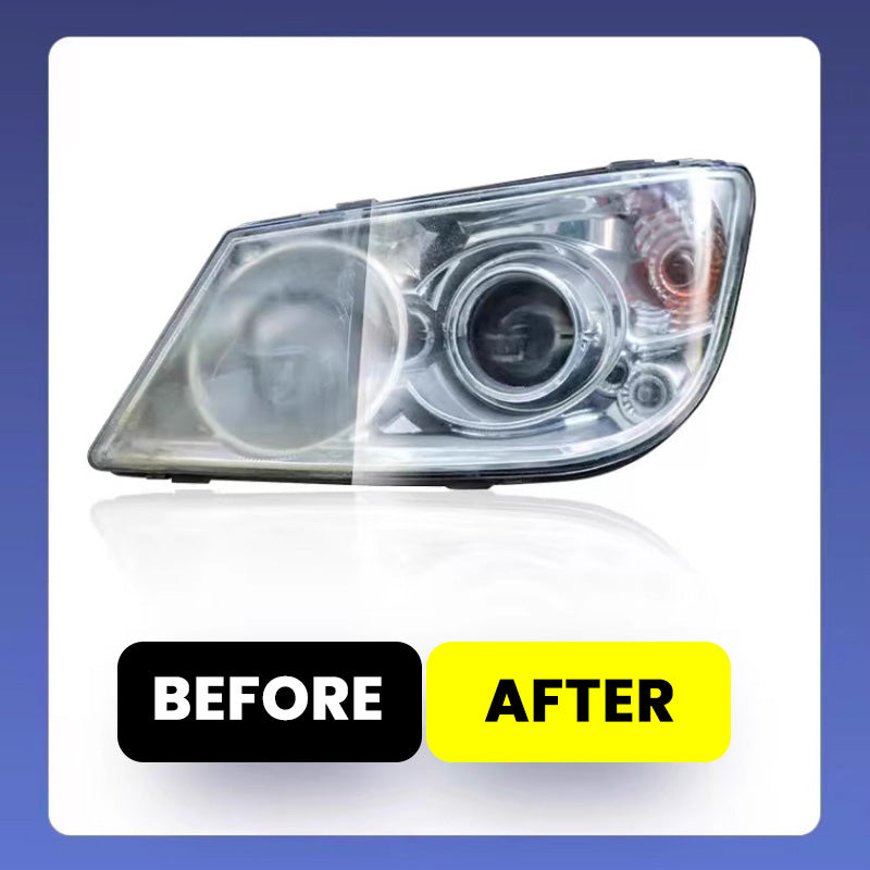 Automotive Headlight Restoration Fluid Kit