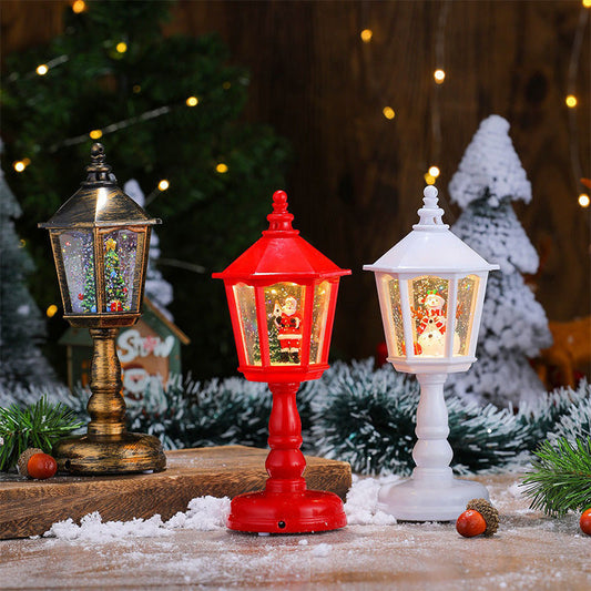 ✨HOT SALE 50% OFF✨Christmas Luminous Snow Night Light with Music