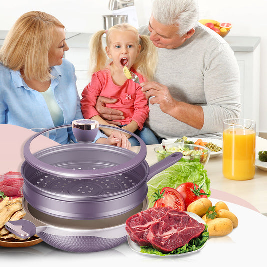 🖤Black Friday Sale:58% OFF🔥Titanium Non-Stick Low-Pressure Pan Set