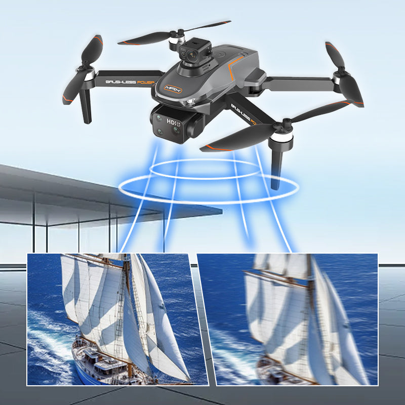 ⏳Limited time 49% OFF⏳HD Camera GPS Drone with Obstacle Avoidance for Adults