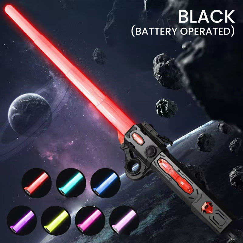 🎅🎄 The perfect Christmas gift!🎁Retractable Light Up Swords Toy with Sound Effects