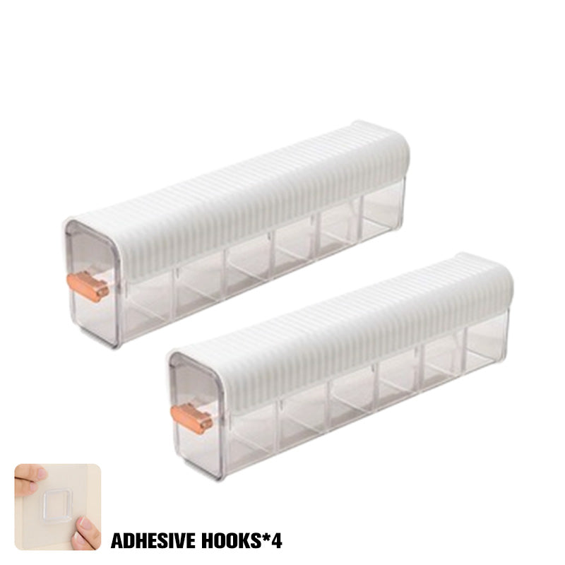 Wall-Mounted Drawer Organizer Set for Socks and Underwear