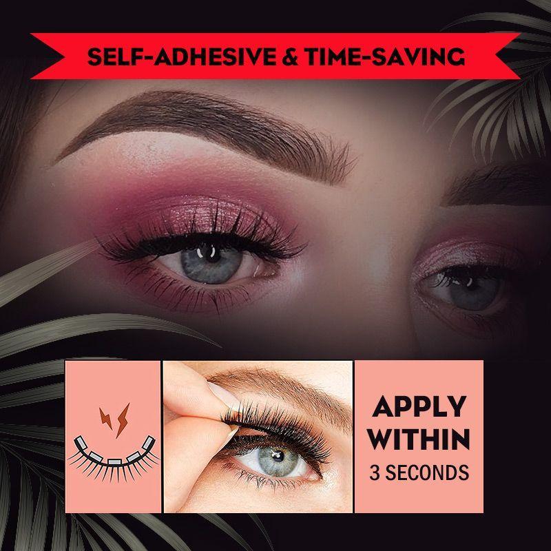 Reusable Self-Adhesive Eyelashes（Buy 1 Get 1 Free）