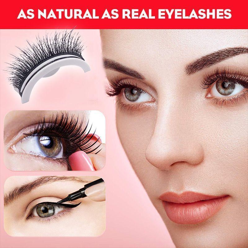 Reusable Self-Adhesive Eyelashes（Buy 1 Get 1 Free）