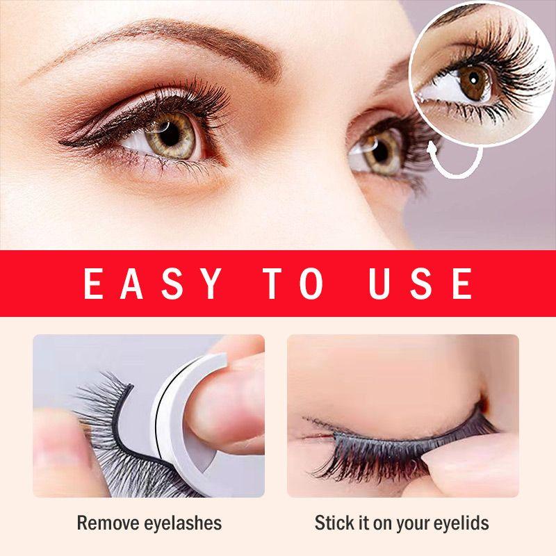 Reusable Self-Adhesive Eyelashes（Buy 1 Get 1 Free）