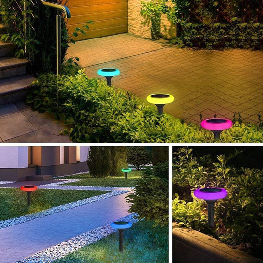 Outdoor Solar Sensor Lights for Garden & Lawn