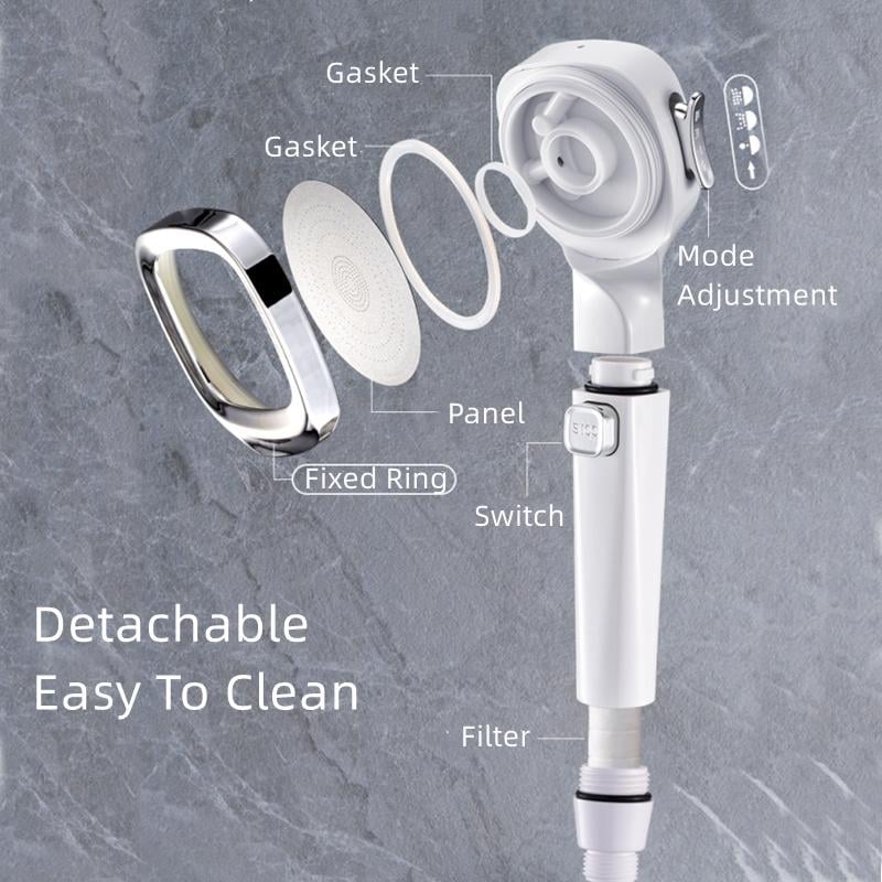 💖Hot Sale 48% OFF-🎁4-in-1 Pressurized Shower Head