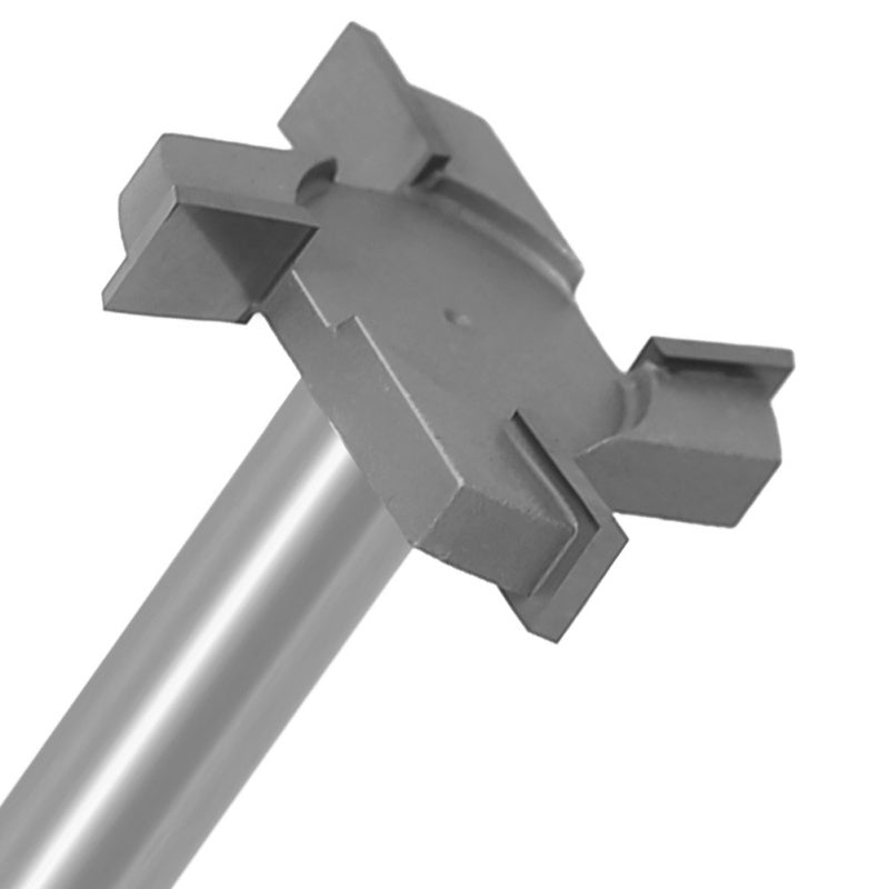 4-Flute T-shaped Grooving Milling Cutter