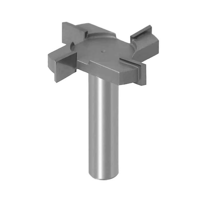 4-Flute T-shaped Grooving Milling Cutter