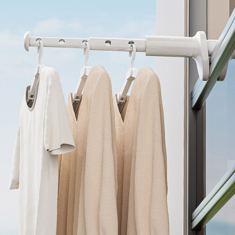 🎁2025 HOT SALE🎉Extendable 5-Hole Clothes Hanger Rack for Window Frame