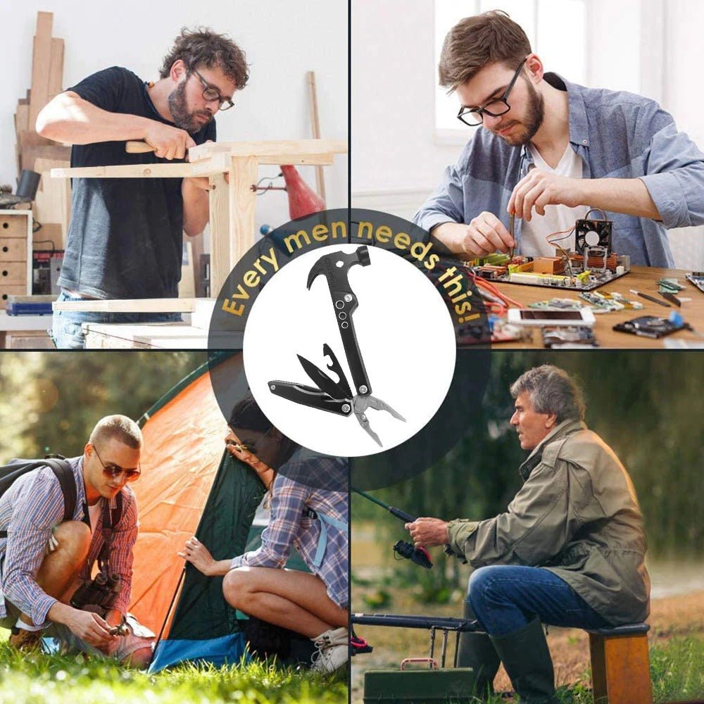 14 in 1 Stainless Steel Multifunctional Hammer Tool