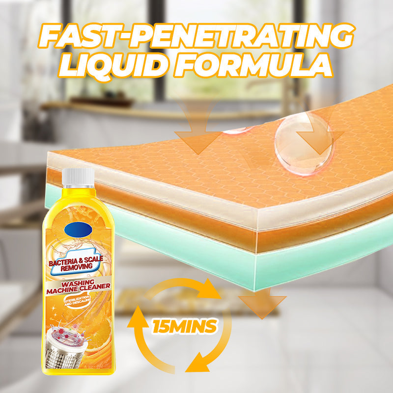 🔥2025 Hot Sale🔥Bacteria & Scale removing Washing Machine Cleaner