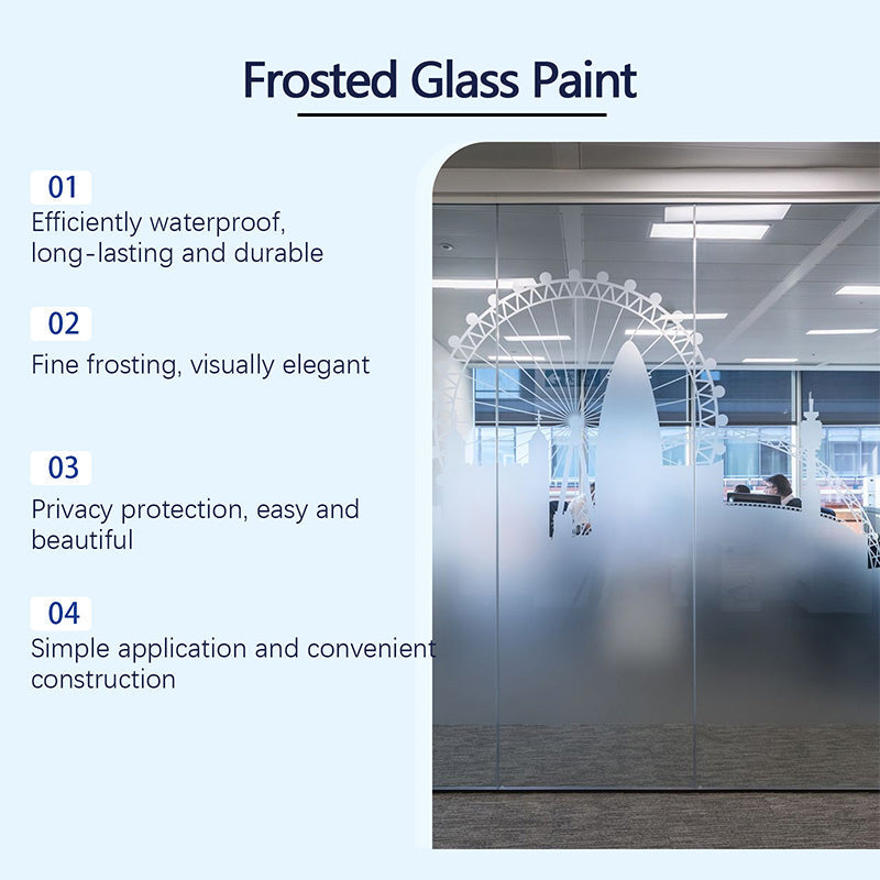 🔥2025 HOT SALE 🔥Anti-Peep Glass Frosted Paint