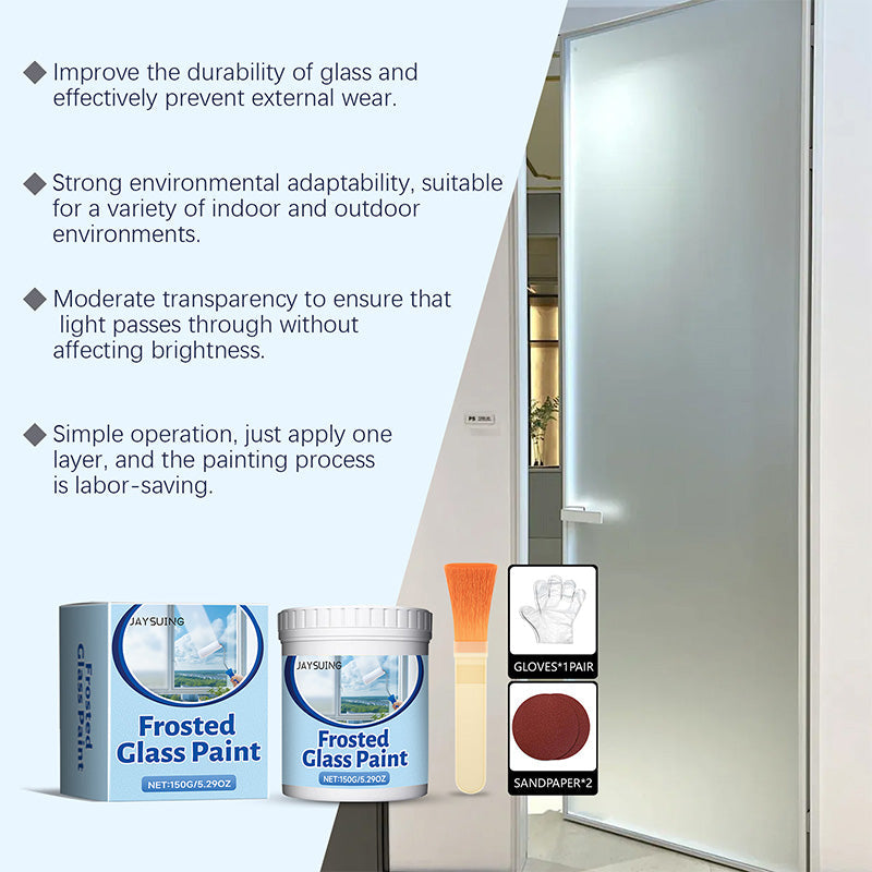 🔥2025 HOT SALE 🔥Anti-Peep Glass Frosted Paint