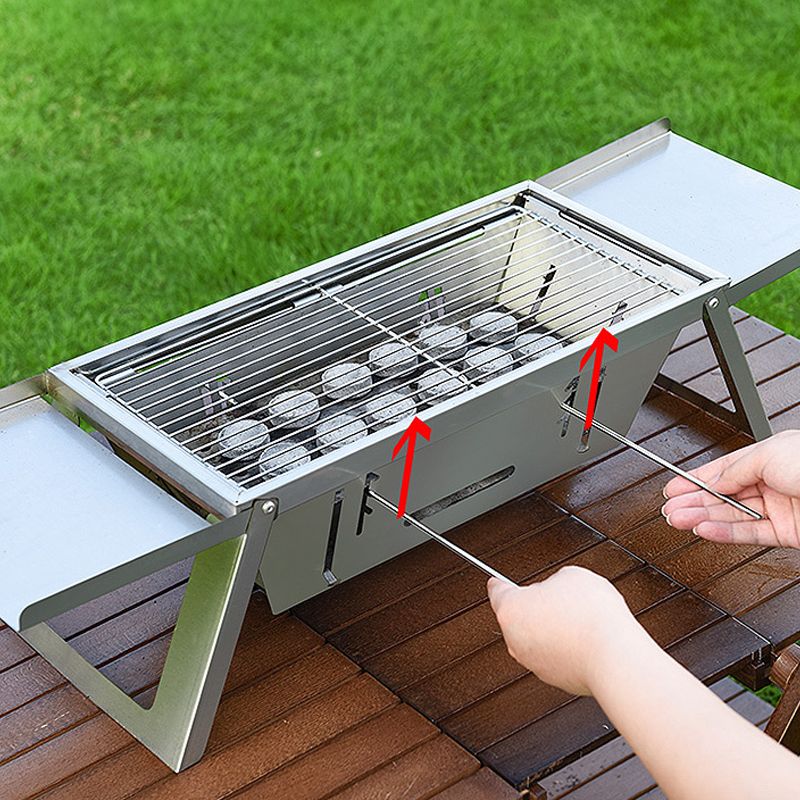 🔥Hot Sale 50% 0FF🔥Stainless Steel Folding Outdoor Barbecue