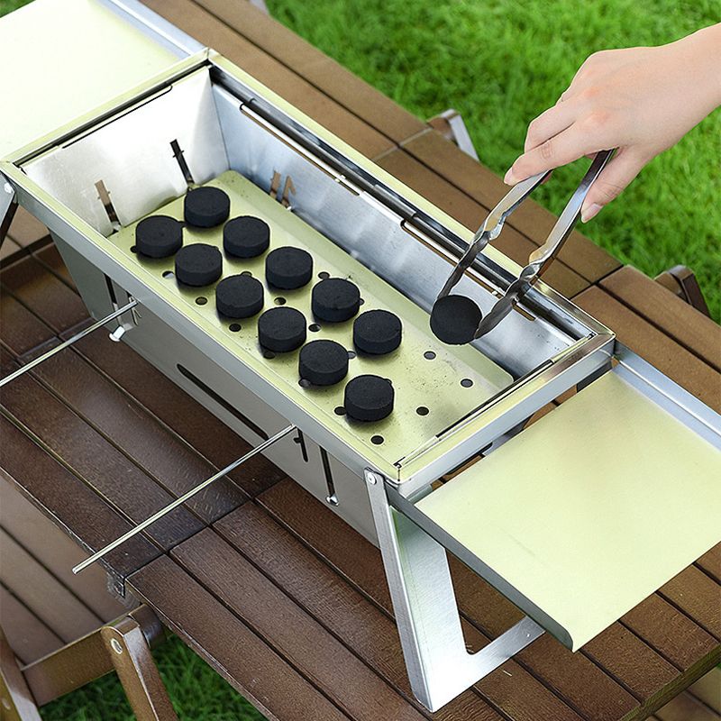 🔥Hot Sale 50% 0FF🔥Stainless Steel Folding Outdoor Barbecue