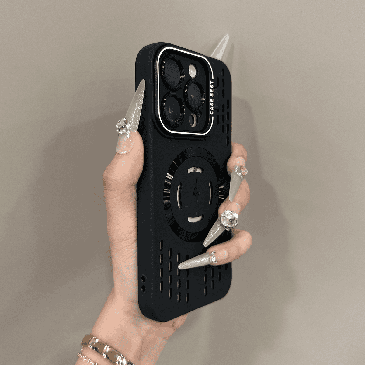 Soft Silicone Safety Protection Lightning Fast Magnetic Charging Case Cover for iPhone