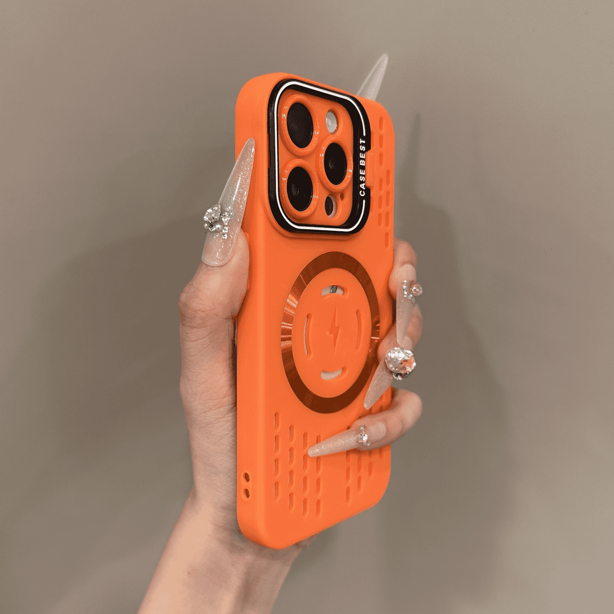 Soft Silicone Safety Protection Lightning Fast Magnetic Charging Case Cover for iPhone