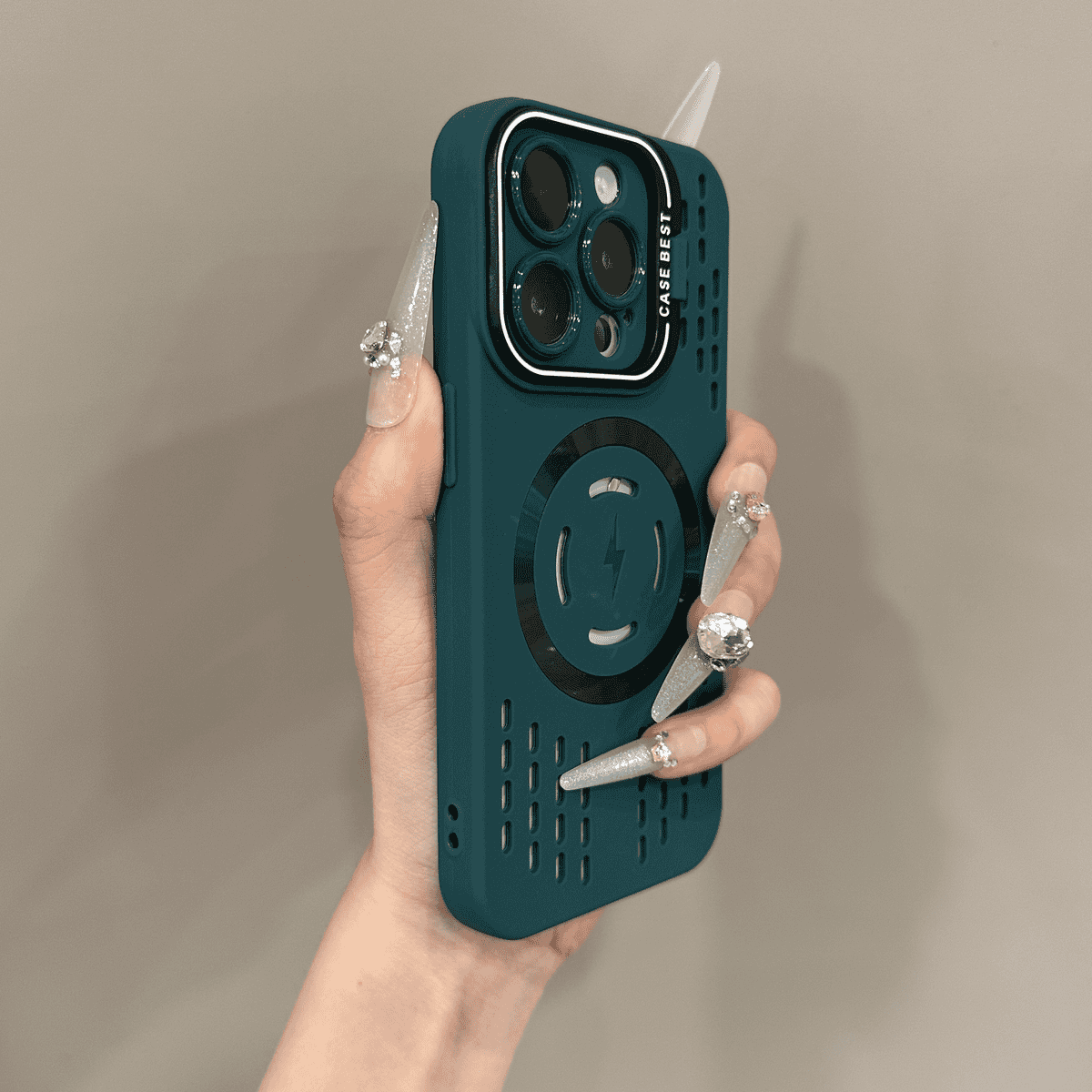 Soft Silicone Safety Protection Lightning Fast Magnetic Charging Case Cover for iPhone