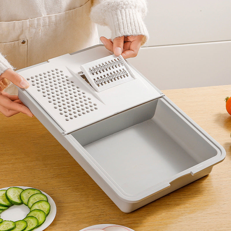 Multi-Functional Grater & Drainer Cutting Board