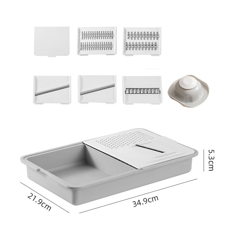 Multi-Functional Grater & Drainer Cutting Board